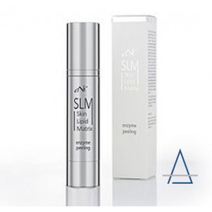 Skin lipid matrix enzyme peeling